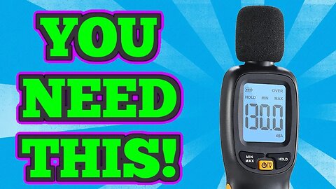 Sound Level Meters Are A Great Tool, You Should Try One!