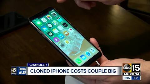 Cloned iPhone costs Valley couple big
