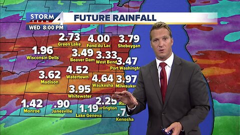 Heavy rain across southeast Wisconsin expected