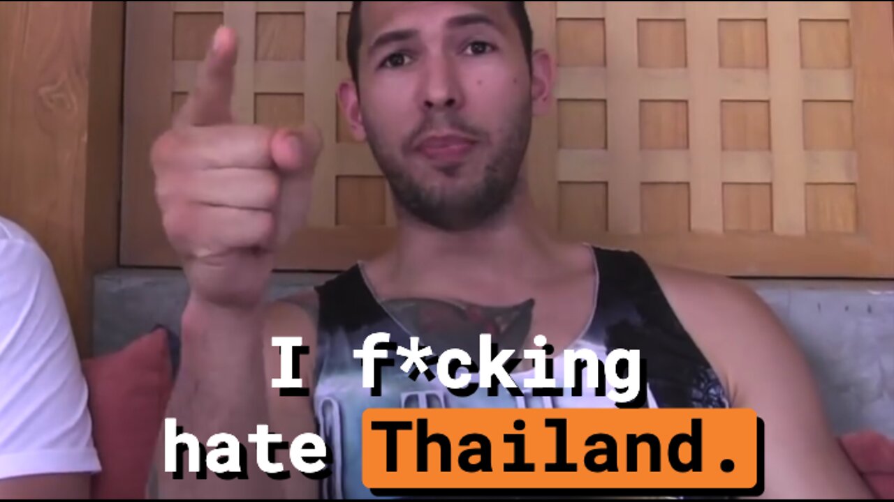 Young Andrew Tate on Thailand