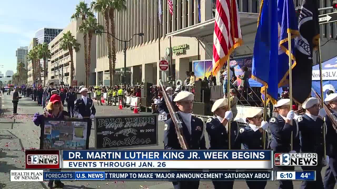 Dr. Martin Luther King Jr. week begins