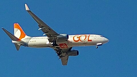 Boeing 737-800 PR-GXE coming from Salvador to Fortaleza