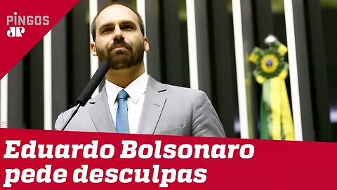 Eduardo Bolsonaro pede desculpas por declaração sobre 'novo AI-5'