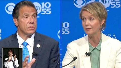 Andrew Cuomo accidentally admits he's lying during Cynthia Nixon debate