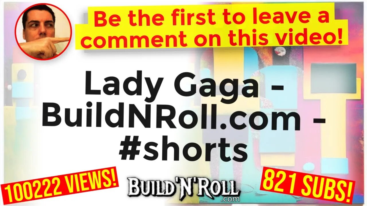 Lady Gaga - BuildNRoll.com - #shorts