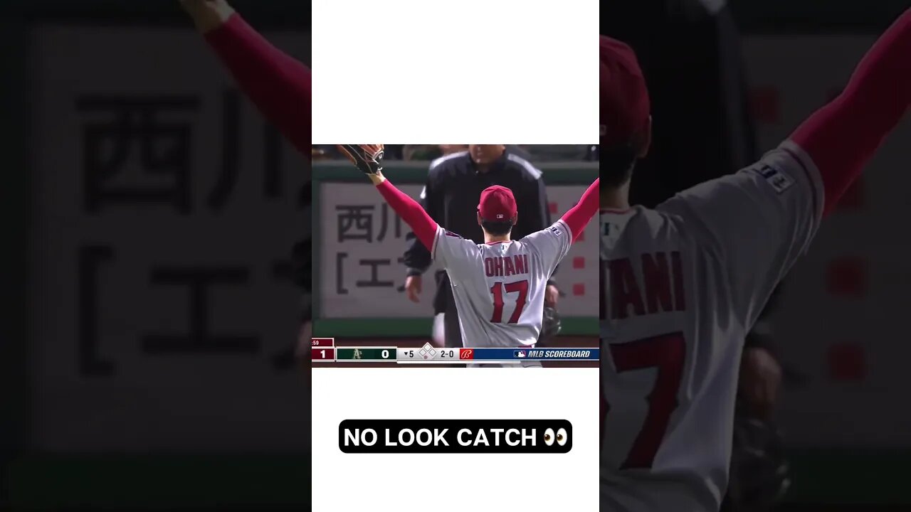 Ohtani Was In DISBELIEF After This INSANE Catch