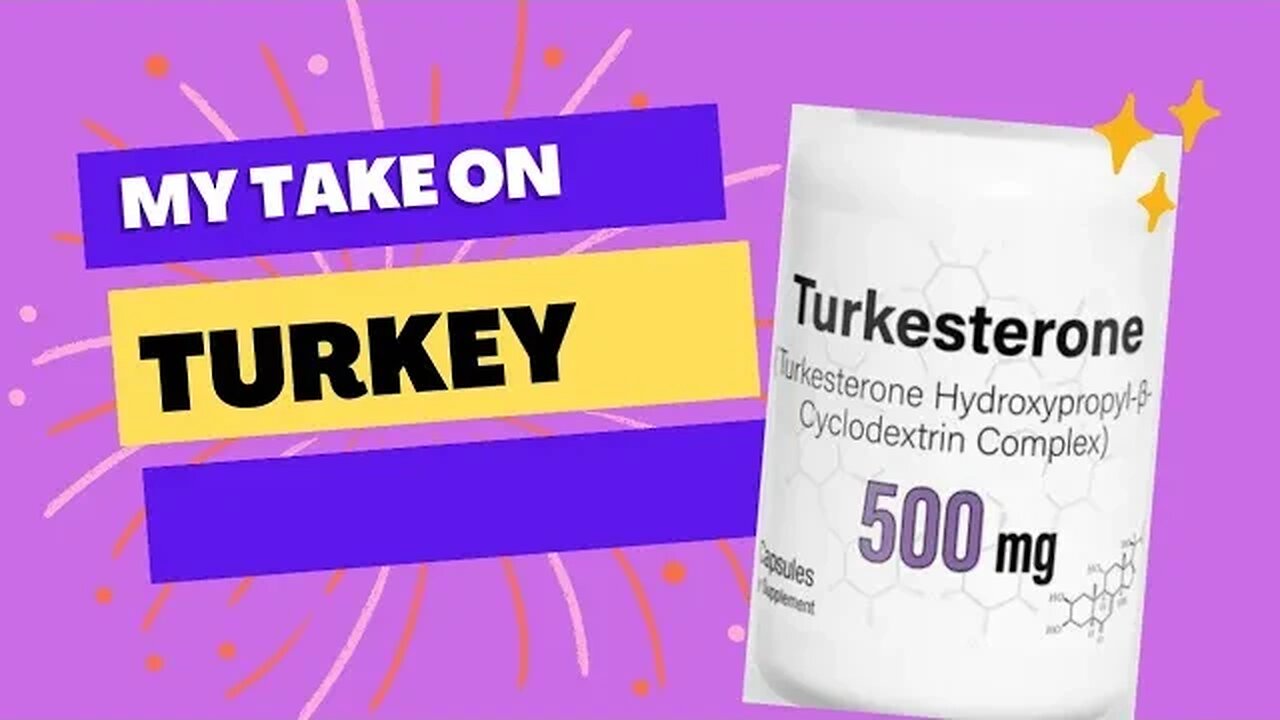 My Experience With Turkey #turkesterone #review