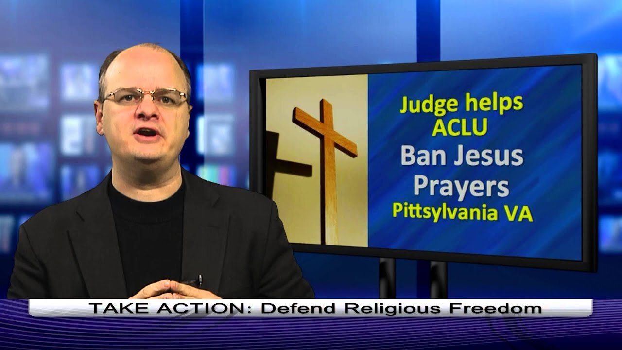 2013-04-05-Judge bans Jesus prayers in Virginia - 1 min. - Dr. Chaps