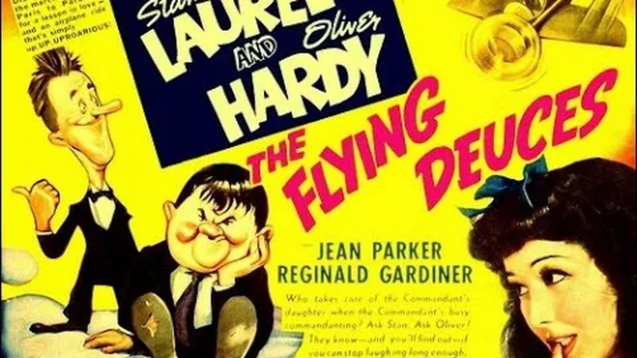 The Flying Deuces (1939) [Colorized, 4K, 60FPS] Laurel and Hardy Full Movie