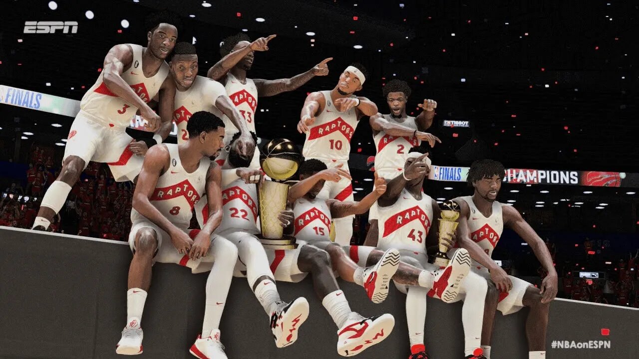 NBA 2K23 | Winning the 2022-2023 NBA Title with the Toronto Raptors