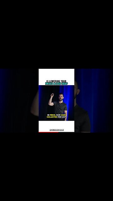 Is Lowering Your Prices A Good Idea?