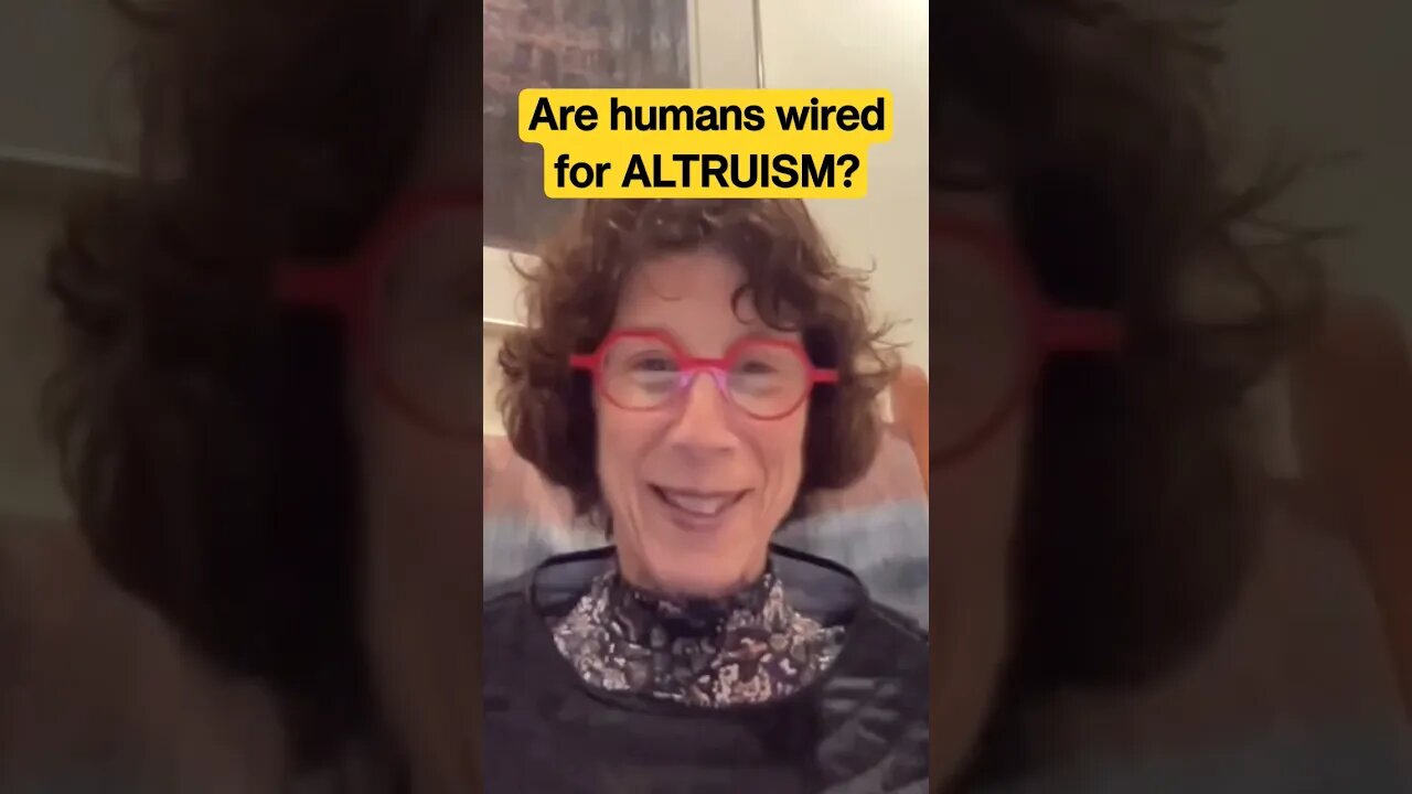We Are WIRED To HELP #barbaratversky #psychology #cognitivescience