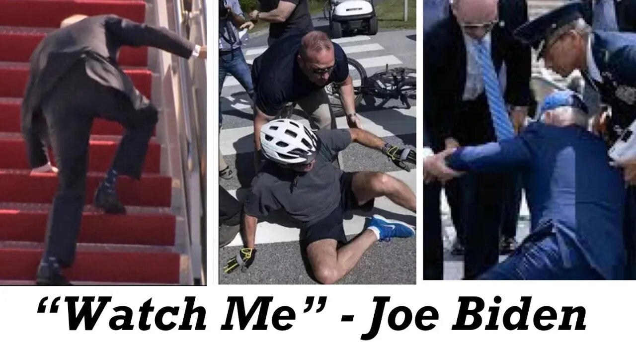 Joe Biden "WATCH ME"