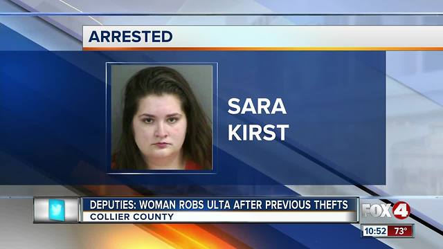 Deputies: Woman Robs Ulta After Previous Thefts