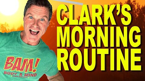 My Morning Routine | Clark Bartram #shorts