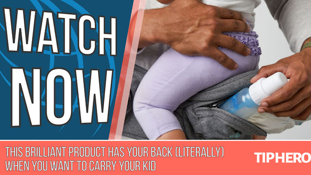 This Brilliant Product Has Your Back (Literally) When You Want to Carry Your Kid