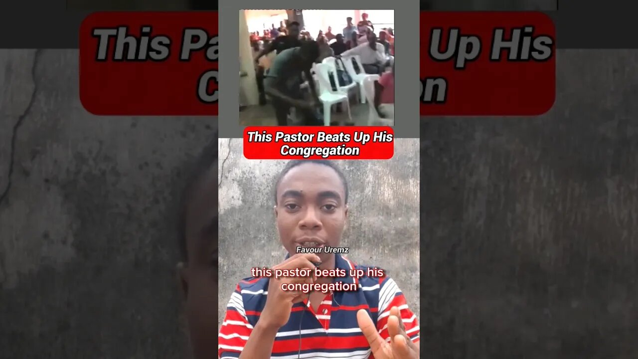 This Pastor Beats Up His Congregation