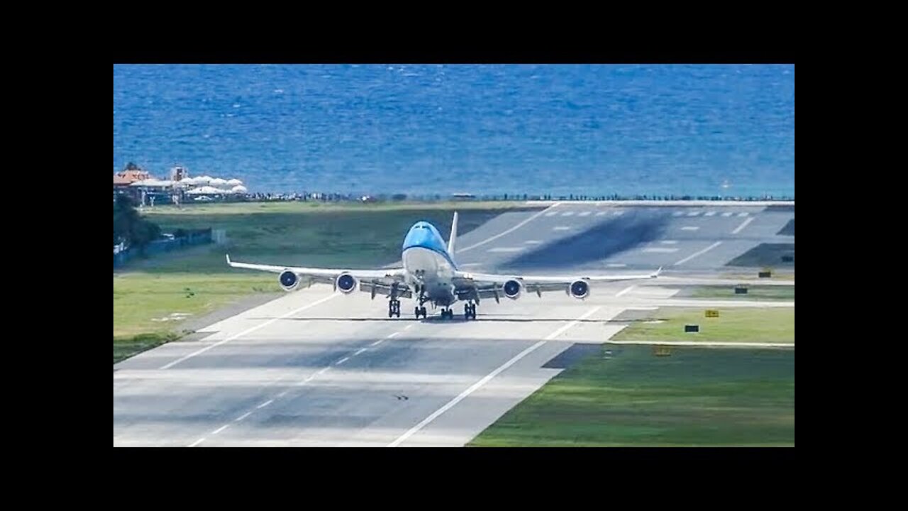 BEST St Maarten 747 Jet blast, takeoff, landing, all the angles in HD and Slo mo