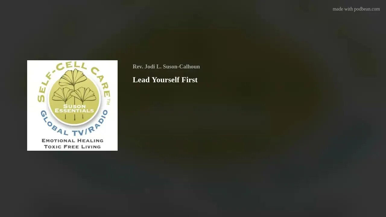 Lead Yourself First