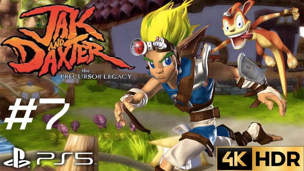 Jak and Daxter: The Precursor Legacy Story 100% Walkthrough Gameplay #7 | PS5, PS4 | 4K HDR