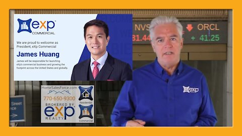 James Huang📣📣📣new president of the eXp Realty Commercial Division