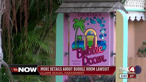 New details about Bubble Room lawsuit