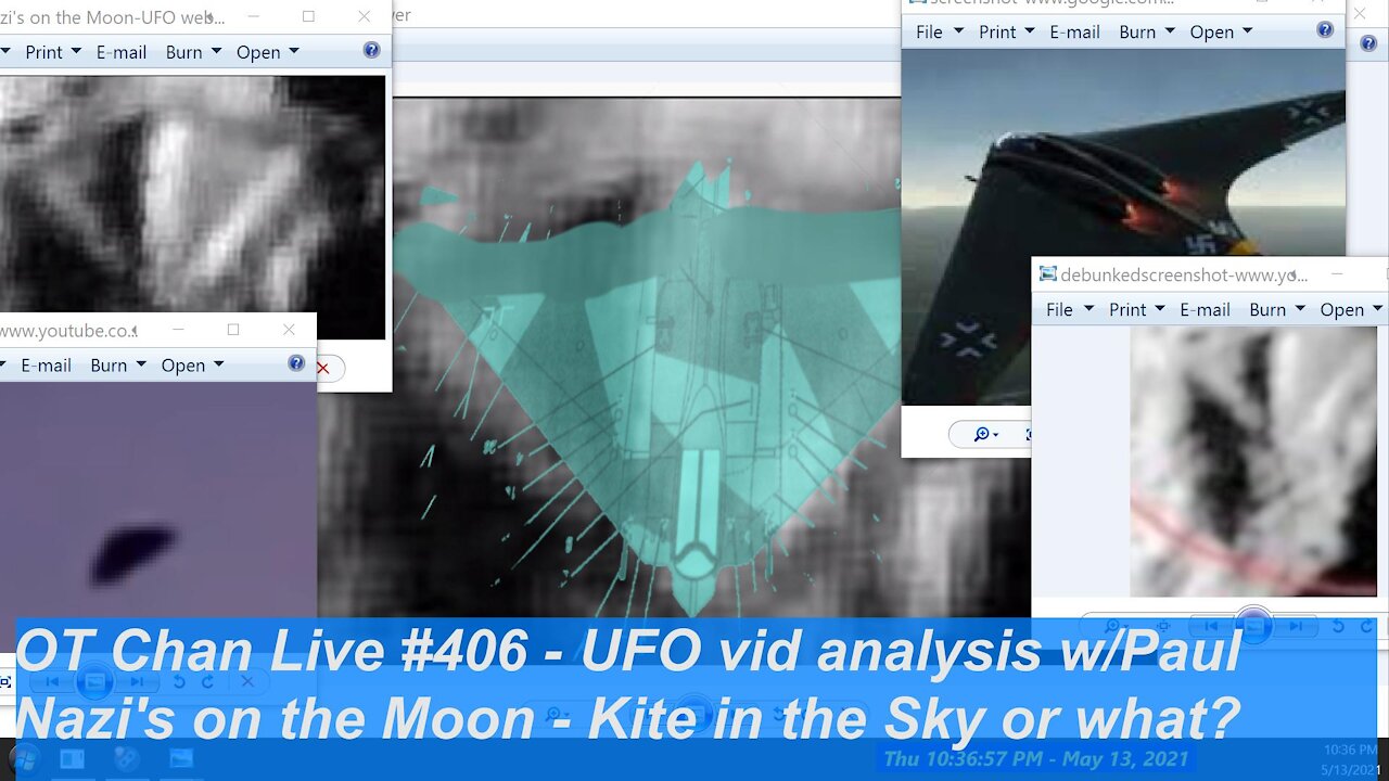 Nazi's on the Moon-UFO web videos from Secureteam10 + TPOM Breakdown by Paul ] - OT Chan Live-406