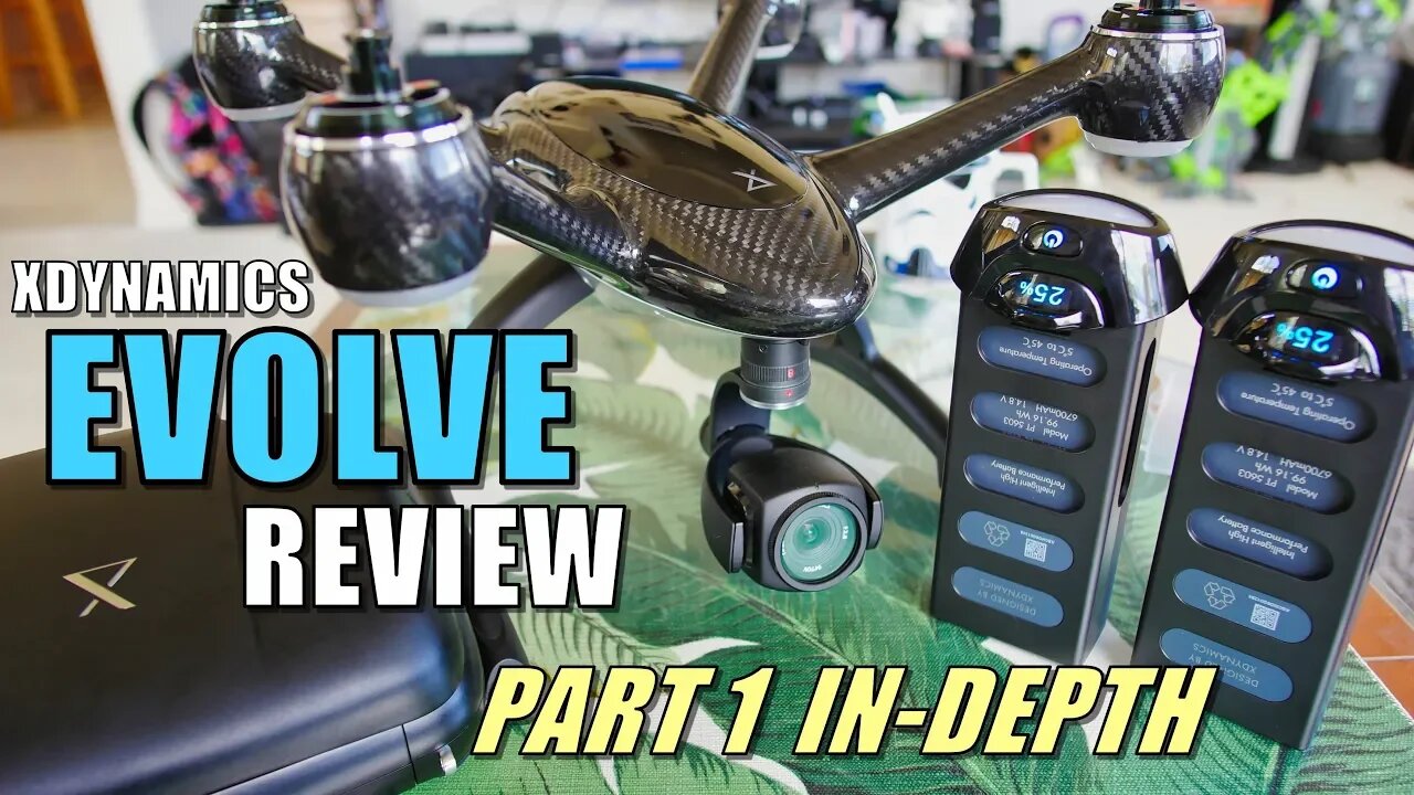 Xdynamics EVOLVE Drone Review - Part 1 - [In-Depth Unboxing, Inspection, Setup, Pros & Cons]