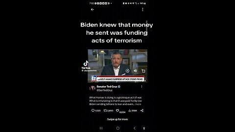 Biden knew that giving money to Iran meant war in Israel