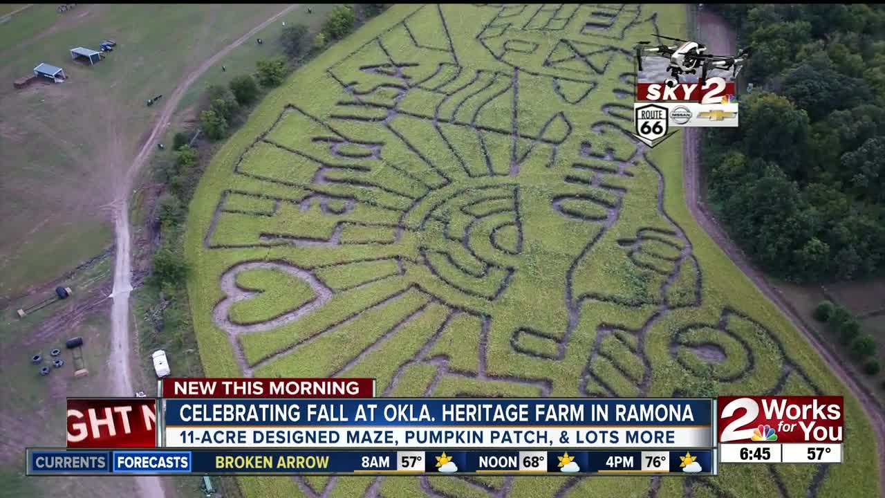 Celebrating fall at Oklahoma Heritage Farm in Ramona