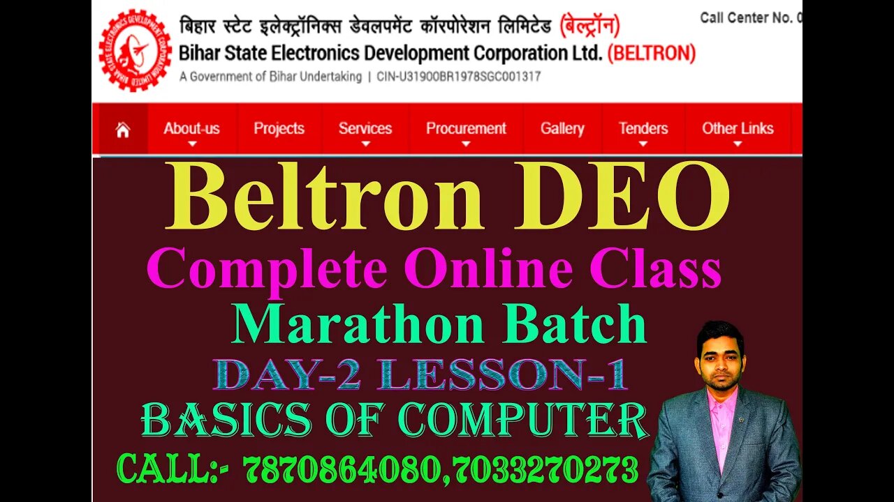 BELTRON DEO MARATHON BATCH LIVE CLASS DAY-2