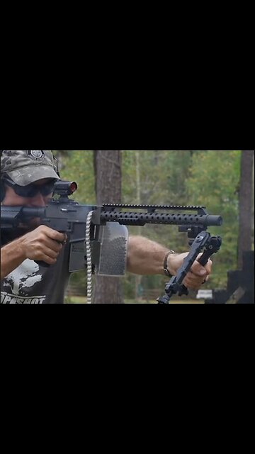 Belt Fed .22 Rifle Keeps Going and Going and Going - HaloRock