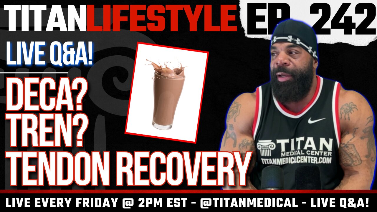 Titan Lifestyle - Chocolate Milk More Effective Than Sports Drinks? | Live Q&A!