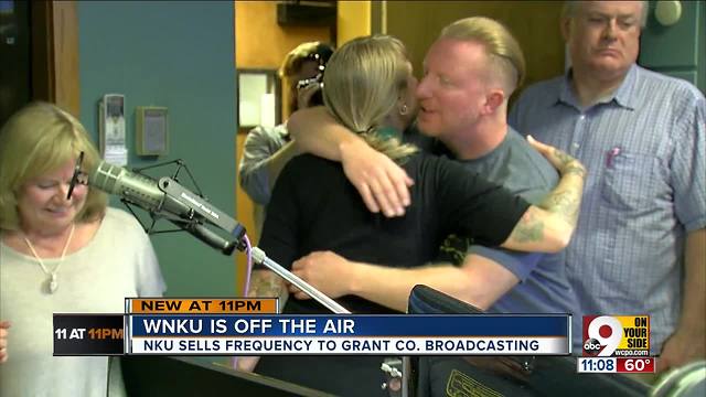 Tearful goodbyes as WNKU goes off the air