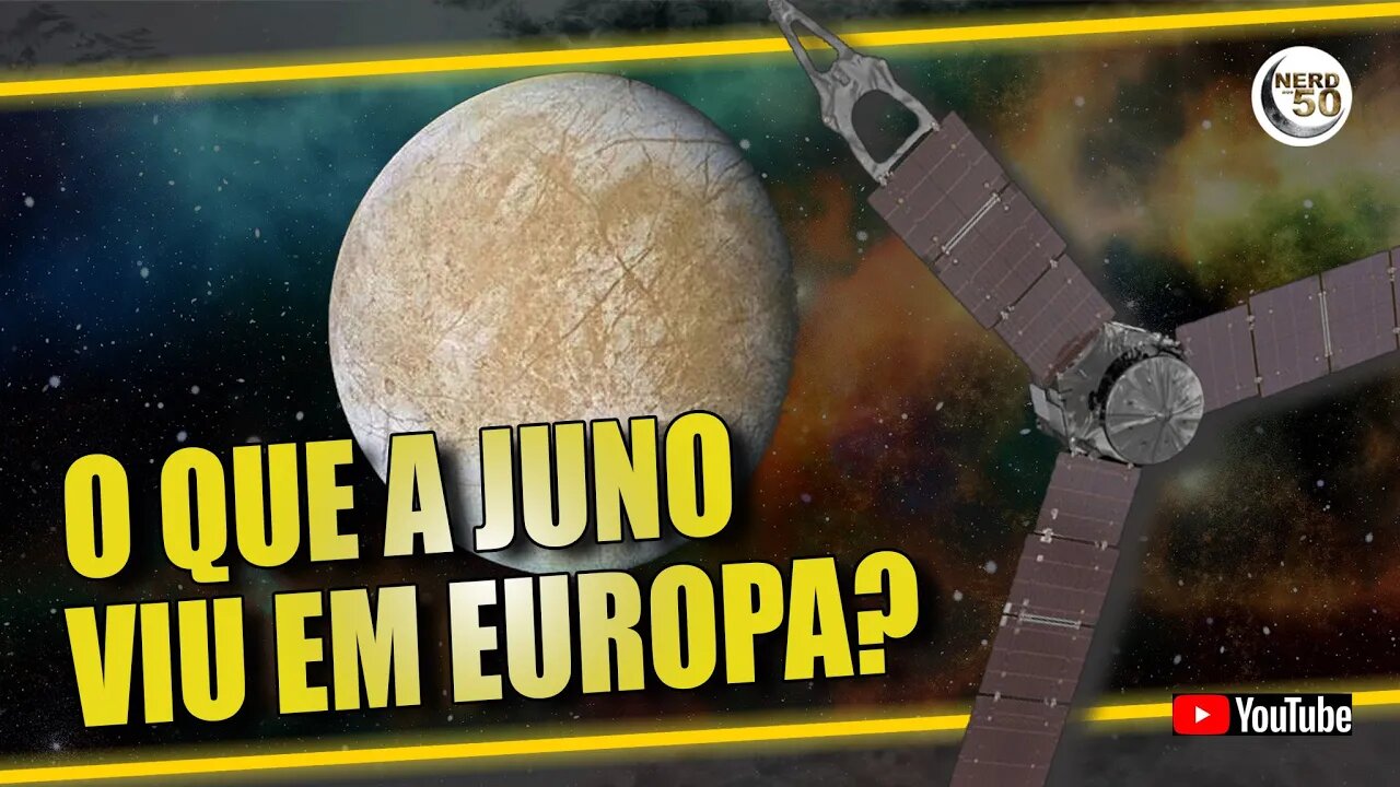 SONDA JUNO FAZ SEU PRIMEIRO SOBREVOO A LUA EUROPA DE JÚPITER