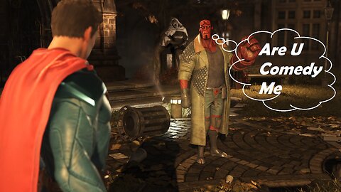 Superman Vs Hellboy