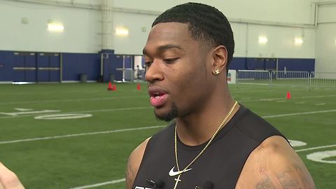 Montell Cozart on Pro Day
