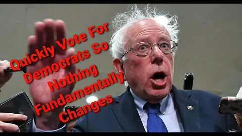 Bernie & The Democrats Desperate For Voters, Blind To How Americans Are Struggling