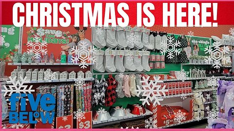 ALL NEW Christmas 2022 | Store Walk Thru | Five Below | #fivebelow #christmas2022