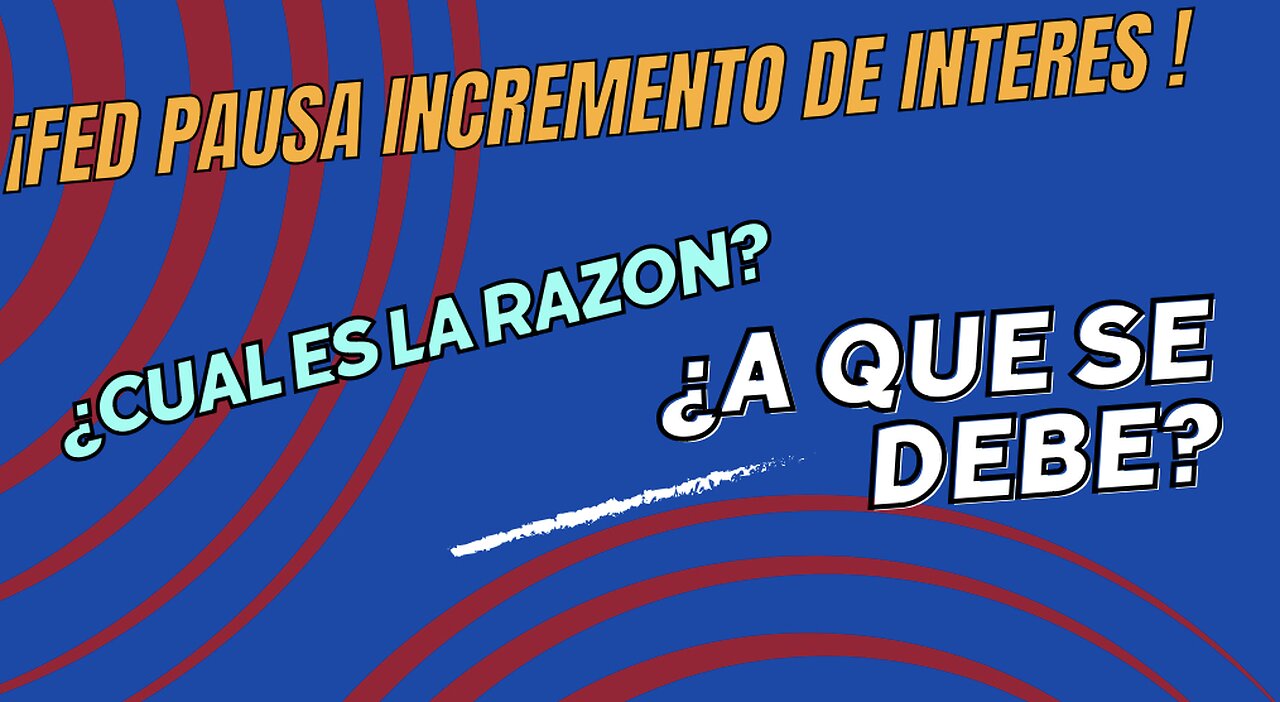 Reserva federal pausa alza de intereses