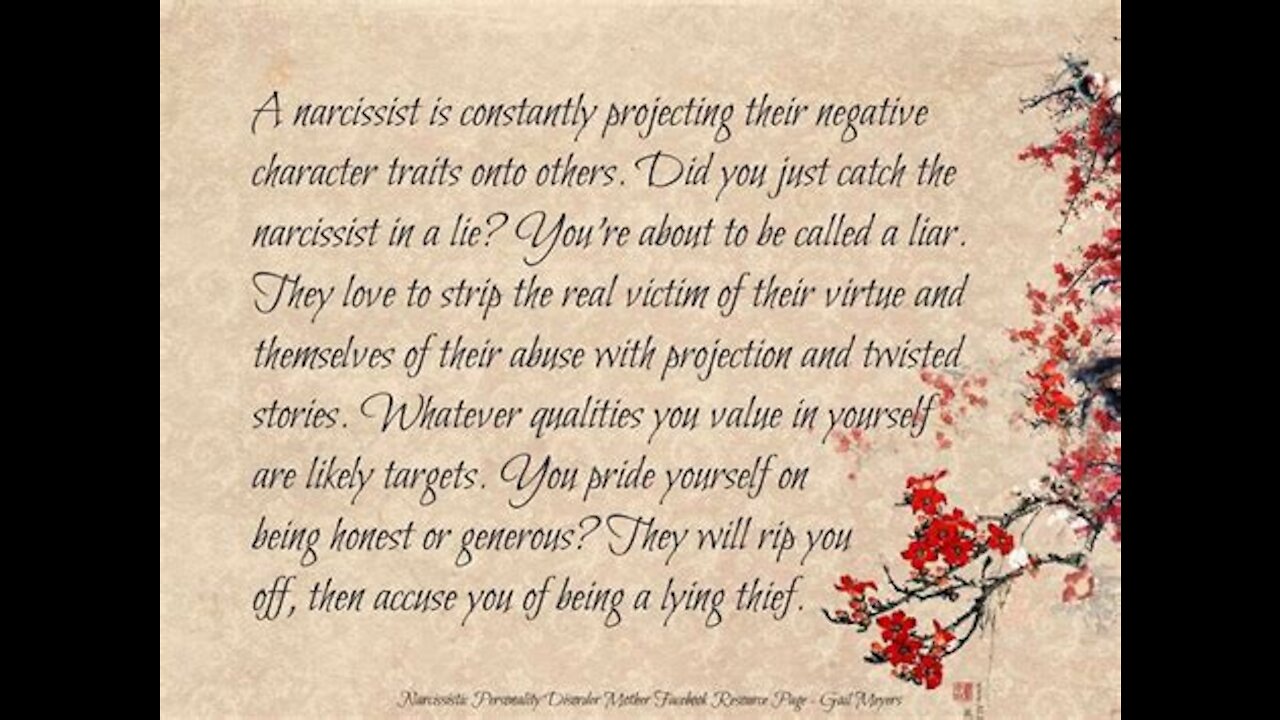 Narcissitic Personality Disorder