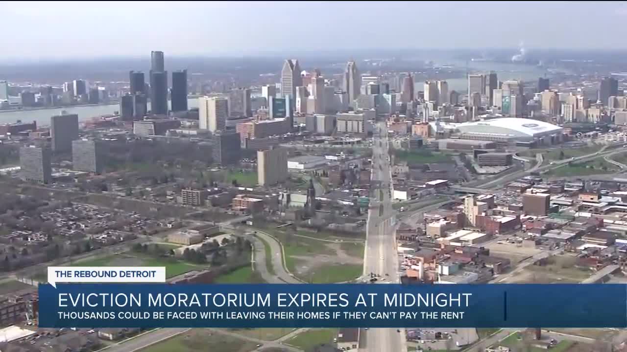 Eviction moratorium expires at midnight