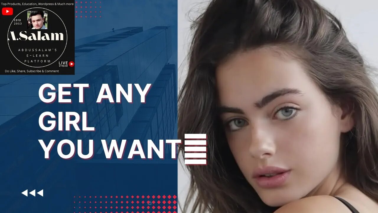 How to Get Any Girl | 3 RULES (YOU MUST KNOW)😎#trending #viral