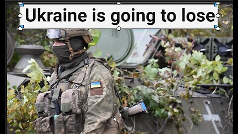 Ukraine and the West is losing the war in Ukraine- America's hegemony is coming to an end