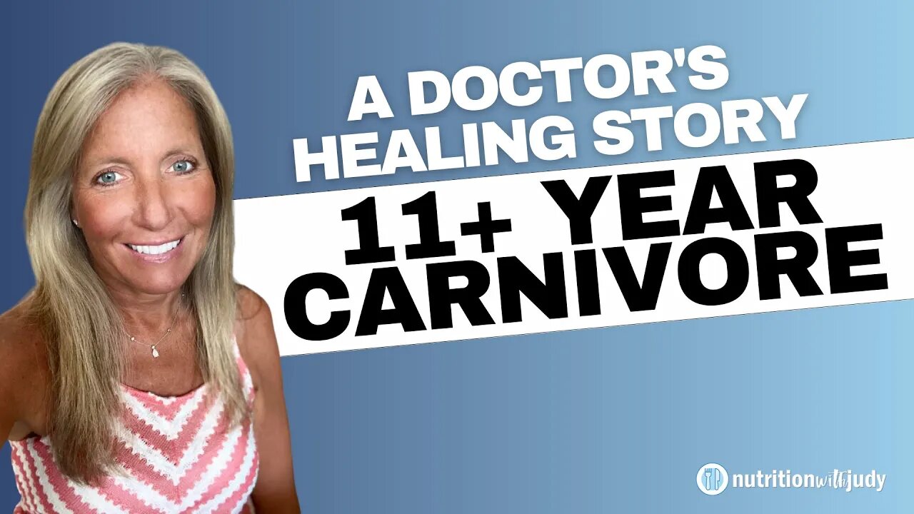 11 Year Carnivore Doctor's Healing Journey: Eating Zero Carb Heals Disordered Eating