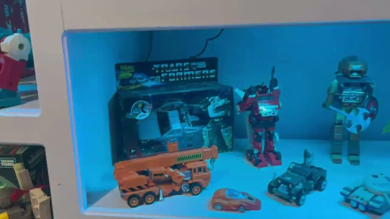 My collection of Transformers, Voltron, Swords, and.....the studio