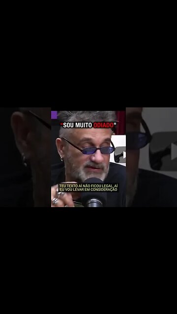 "SOU MUITO ODIADO" com Regis Tadeu | Planeta Podcast #shorts