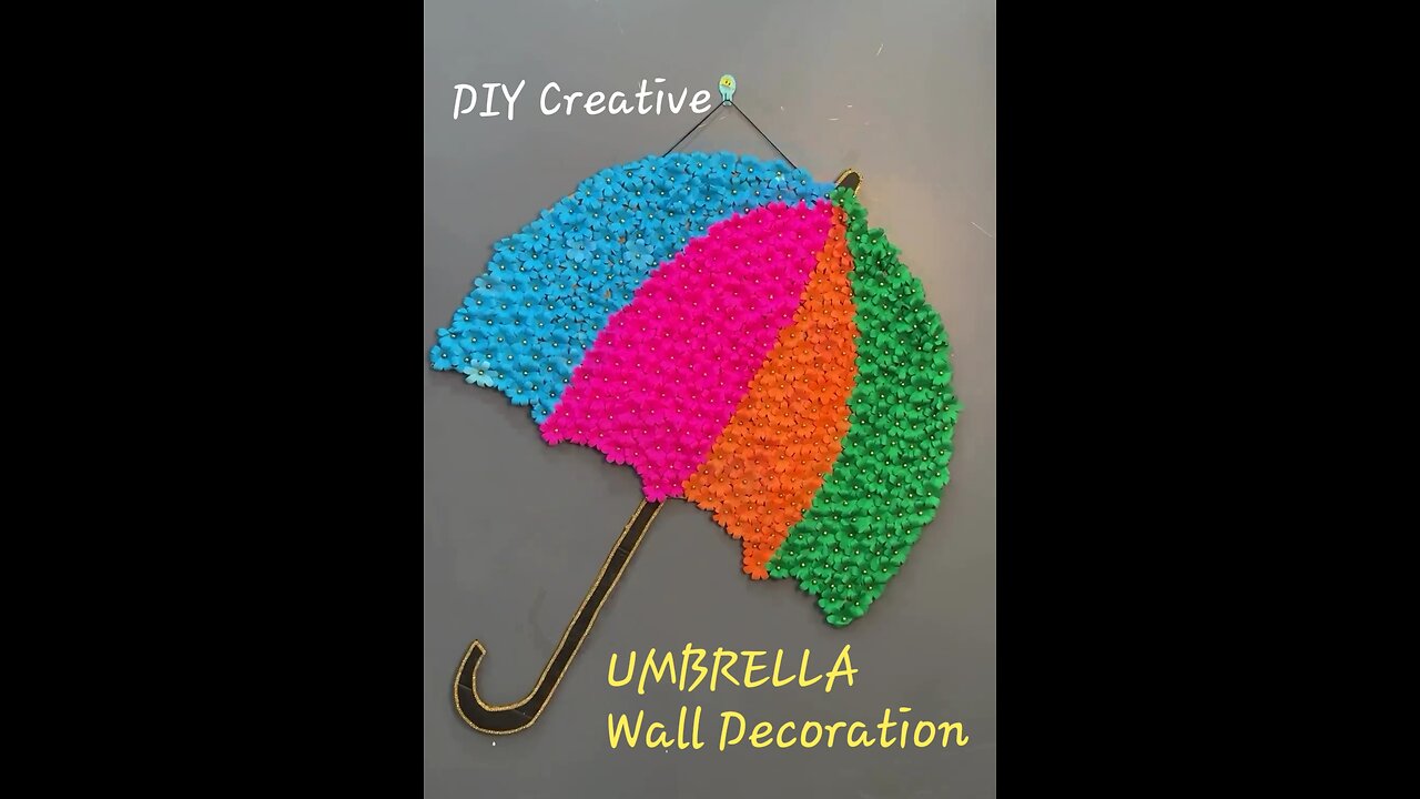 DIY Creative. UMBRELLA Wall Decoration