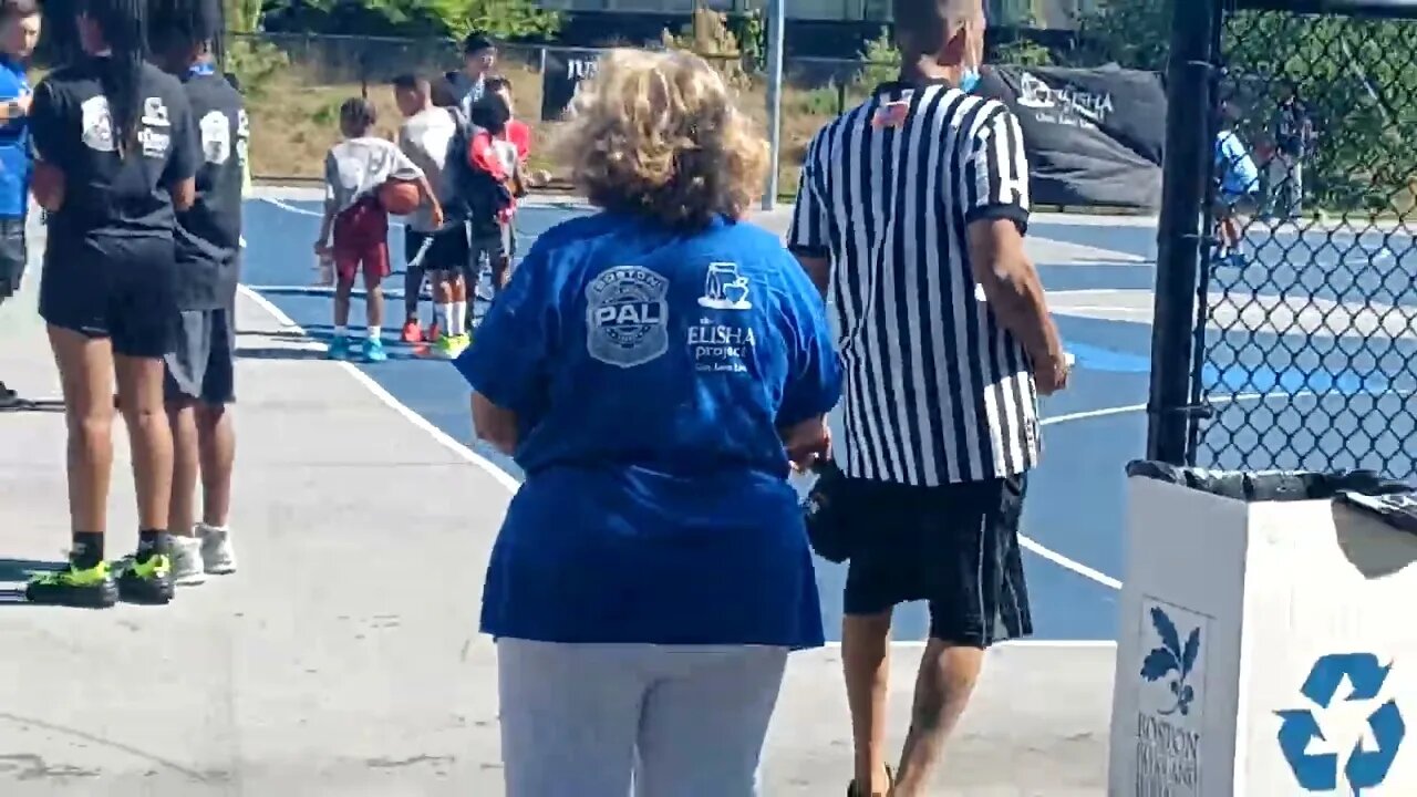 basketball tournament at harambe Park in Dorchester