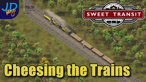 Cheesing the Trains 🚂 EP14 Sweet Transit 🚃 Lets Play, Tutorial, Walkthrough